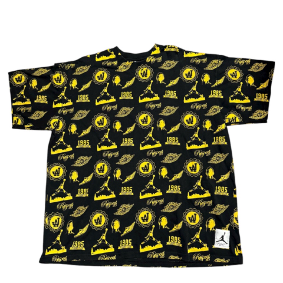 Vintage 90s Air Jordan 23 Flight Club Graphic Print T-Shirt Top Size Xxl (2x)